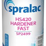 Spralac HS420 Blanke Lak 5ltr + 2 ltr Verharder Snel AKTIESET