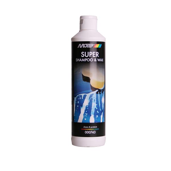 lijden Pijlpunt in het midden van niets Motip Super Shampoo & Wax 500 ml | Nicolaas Verf