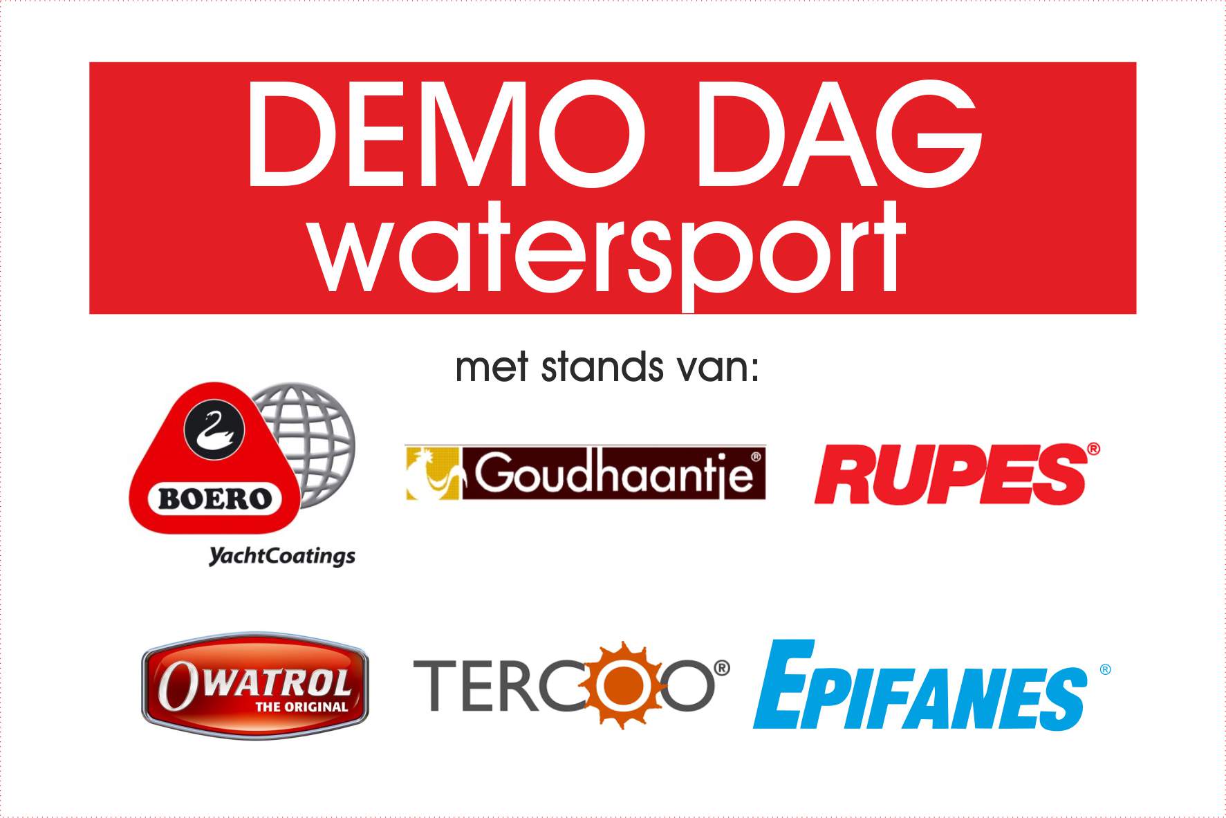 Demodag Watersport 2019